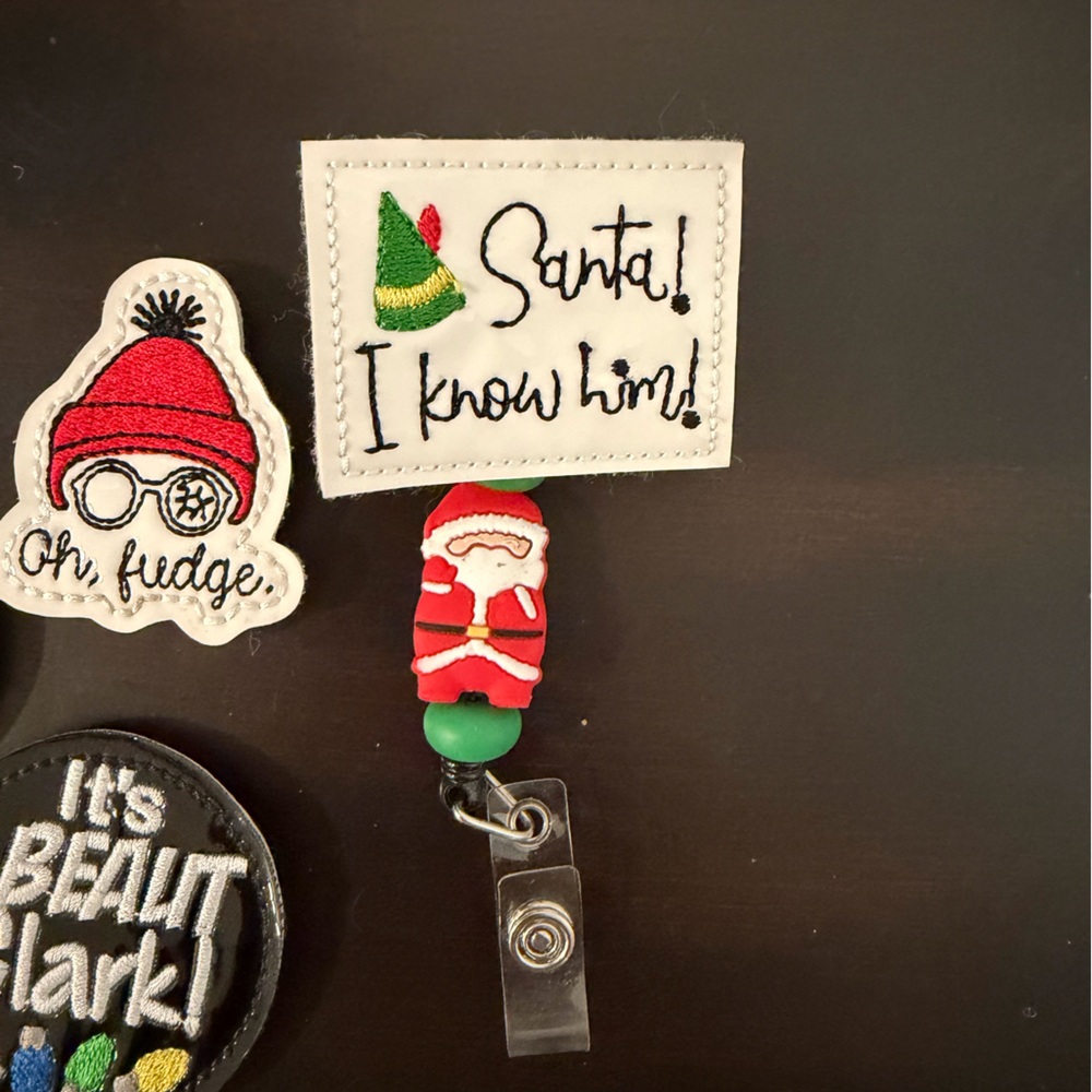 Velcro Reel and Christmas Patches Set - Picture 3 of 3